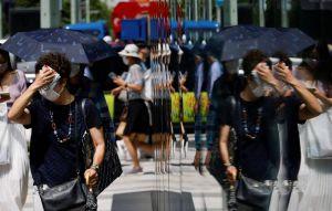 東京都猛暑日熱爆 連9天破35度刷新紀錄