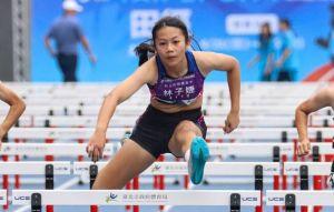13歲林子婕練跨欄不滿1年 打破大會紀錄