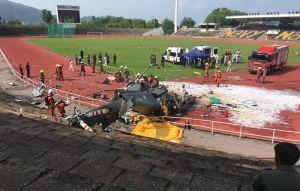 馬來西亞2軍用直升機相撞 機上10人全亡