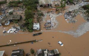 巴西歷史性暴雨洪災 39死68失蹤