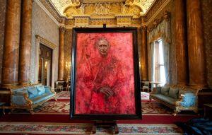 浴火重生?英王查爾斯登基首幅肖像火紅出爐