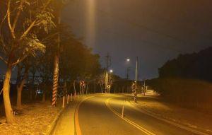 台中藍色公路路燈壞7成 知名藍寶石項鍊夜景消失