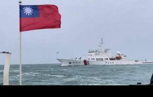 中國船團侵門踏戶 海警船、公務船擾金門