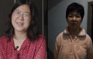 揭武漢封城遭囚4年 中國公民記者張展無語報平安