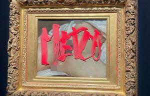 紅漆「MeToo」！法國裸女名畫遭破壞
