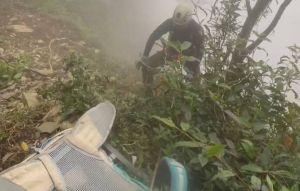 資深協作峰哥魂斷北大武山  消防、義勇特搜送「雲霧裡的揹行者」最後一程