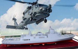 海軍下一代作戰艦 要求有MH-60R落艦及垂直整補能力