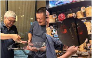 台中餐廳曬出世界最有價值晶片 魏哲家送的！