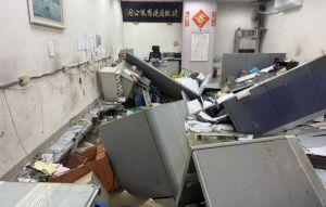 北市民權東路二段建案塌陷 屋主:砰兩聲就坍了