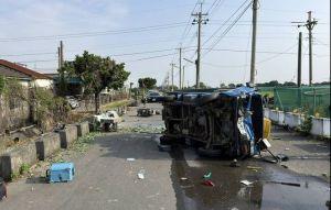 母機車載雙胞胎遇死亡車禍 貨車駕駛是失聯移工