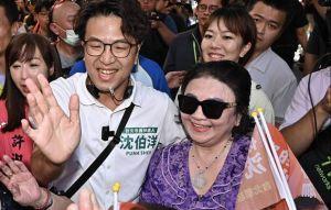 沈伯洋阿嬤化身最強助選員 新住民背景引熱議