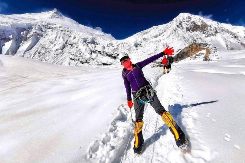 台灣奇女子再創紀錄 攻頂8千公尺高峰 