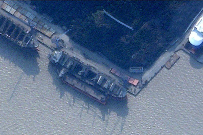 俄運送北韓軍火貨輪 在中國船廠維修