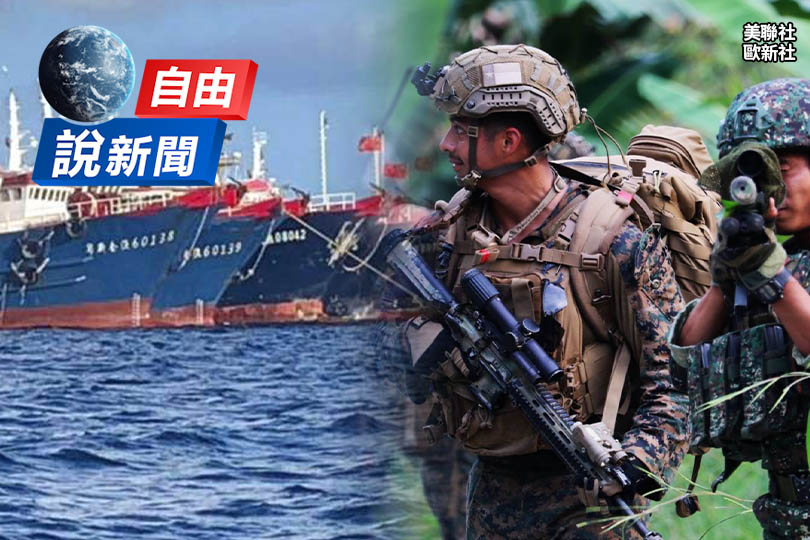 中國爆量民兵船突湧入南海！