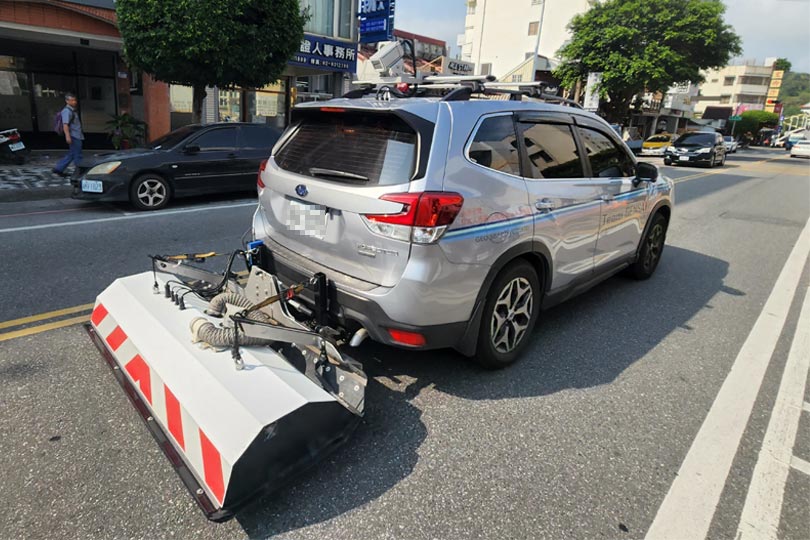 日本出動透地雷達車 免費幫花蓮偵測道路天坑