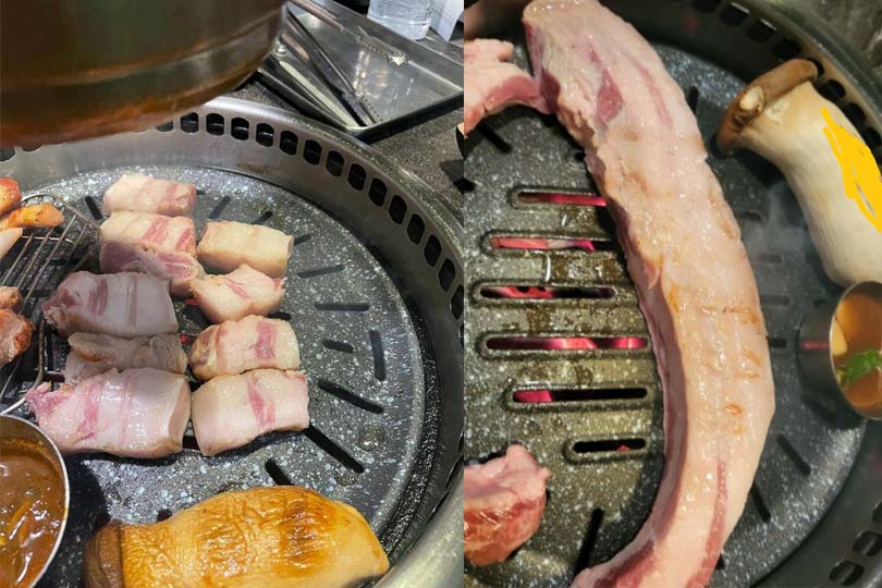 韓人在濟州島吃3千元燒烤 豬五花肥到像豬油