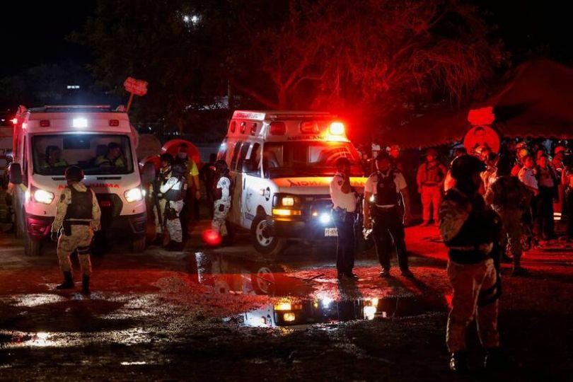 墨國總統選舉造勢 舞台坍塌5死50傷