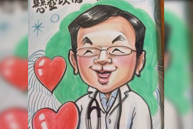周佳正醫者仁心 看診從早看到晚竟無1人過號