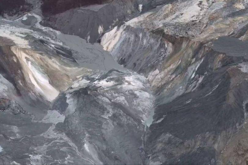 馬太鞍溪溢流口下方 又有新堰塞湖！