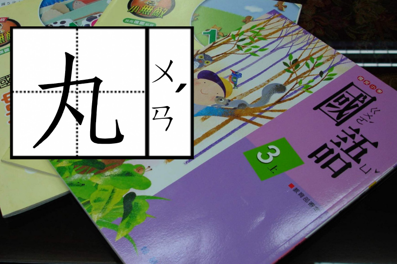 她發現「丸」字正確寫法 網驚呼:寫錯40年
