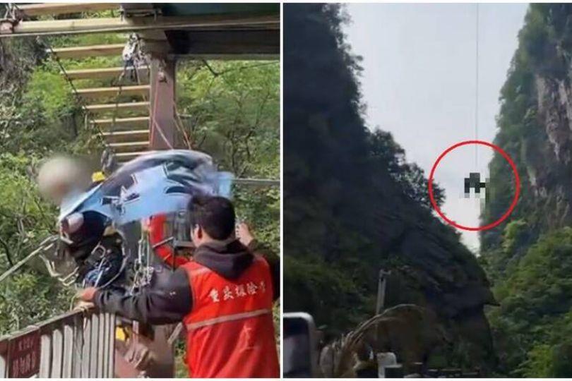 不是沒拴緊！四川16歲女玩高空鞦韆墜崖慘死 調查結果超毛