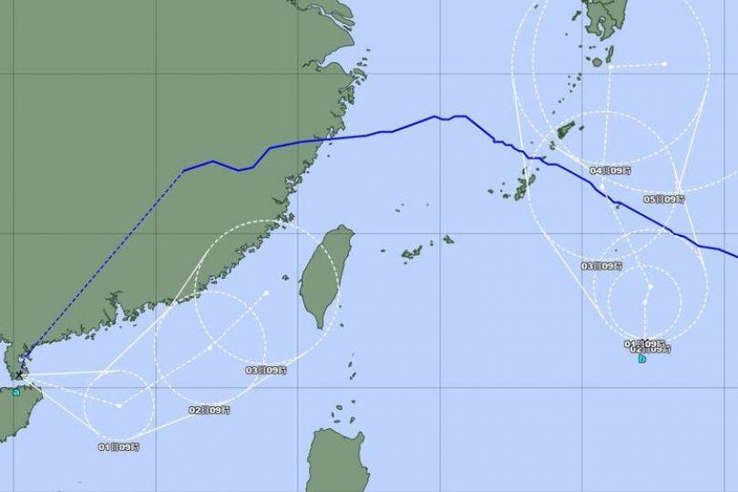雙熱帶低壓發展 沙德爾、科羅旺恐左右包圍台灣