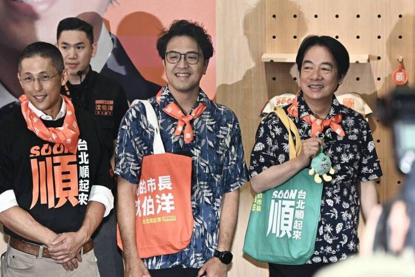 現身沈伯洋競總 吳怡農身分曝光