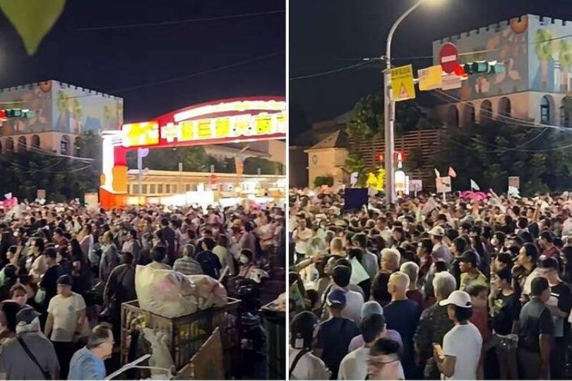 洋流外溢!沈伯洋合體黃世杰 中壢夜市大爆場