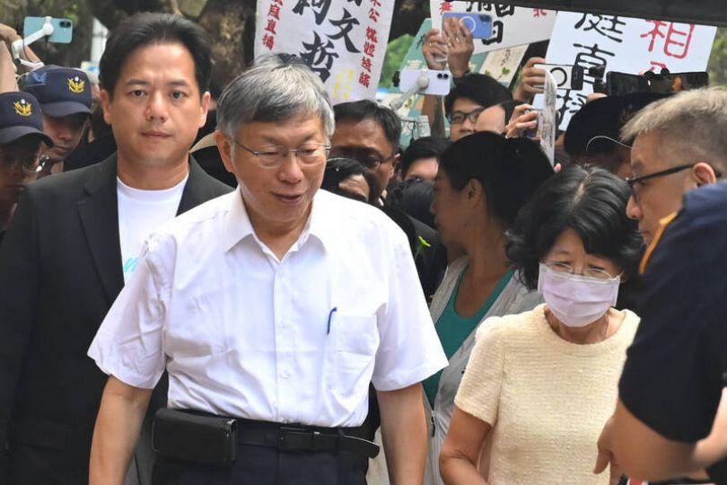 二審檢強攻侵占6千萬 柯文哲否認 端木正認罪