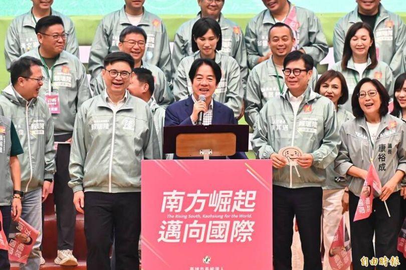 賴瑞隆百工百業後援會湧2千人 賴清德曝領先差距