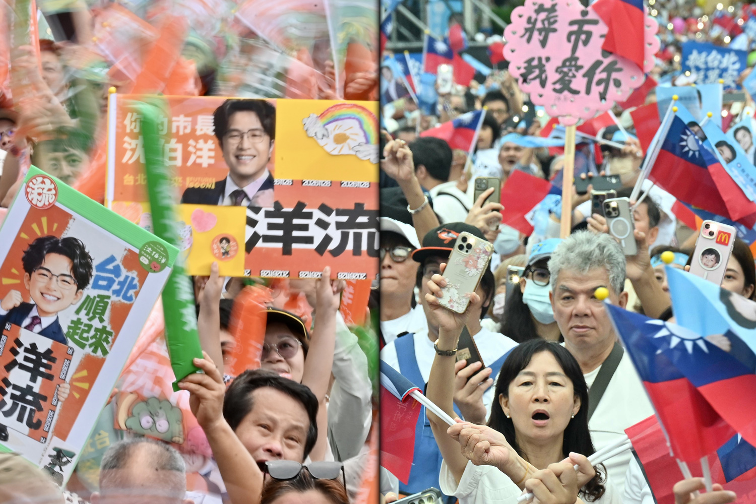 選前之夜沈鎖定北平東路 蔣看中凱道