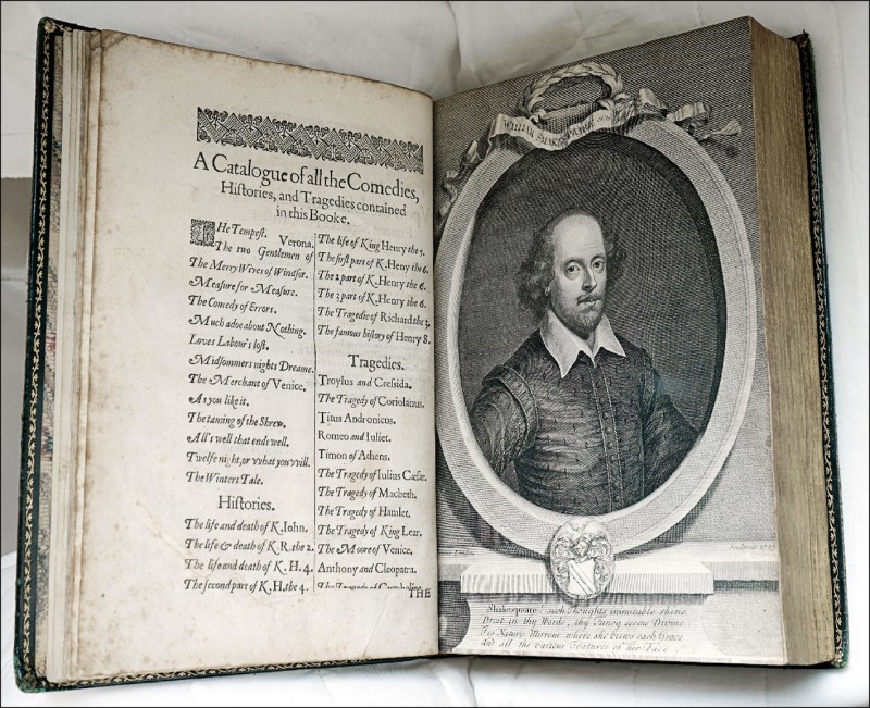 【自由副刊．Speaking of Books．說書】 鍾芳玲／戴耳環的莎士比亞