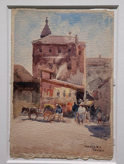 罕見台灣西畫家啟蒙者石川欽一郎珍貴畫作  北美館展出