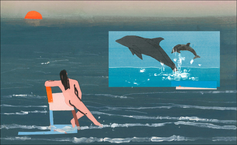 【自由副刊．第十八屆林榮三文學獎．散文獎三獎】 劉大芸／人體模特兒、神韻的物理規律與疤痕海豚