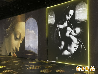 達文西光影藝術特展亞洲首站 台北101明登場