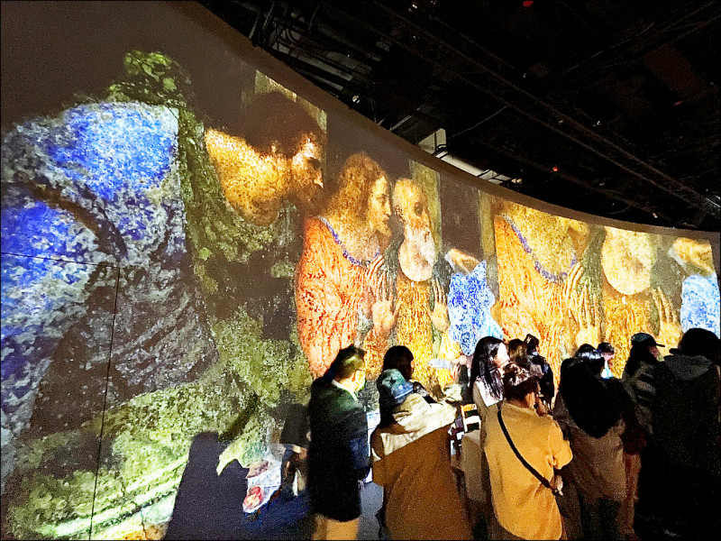 【藝術文化】達文西光影藝術特展 台北101奇幻登場