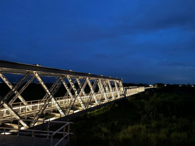 虎尾鐵橋光環境 獲國際照明三大獎之一瑞士 2022 LIT照明設計優勝獎