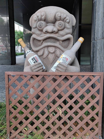 說好去沖繩當觀光大使 卻在雜草中「站衛兵」？金門風伯傳人心疼