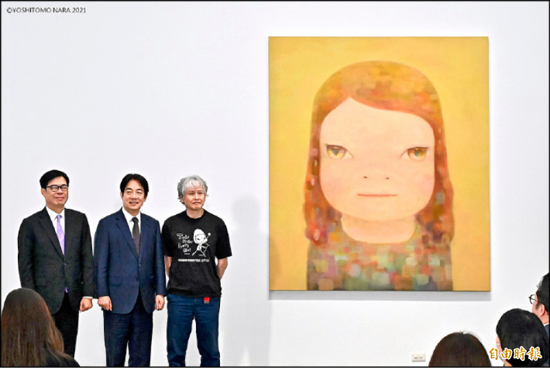 【藝術文化】奈良美智現身高雄 期盼畫作帶給台灣民眾勇氣與溫暖