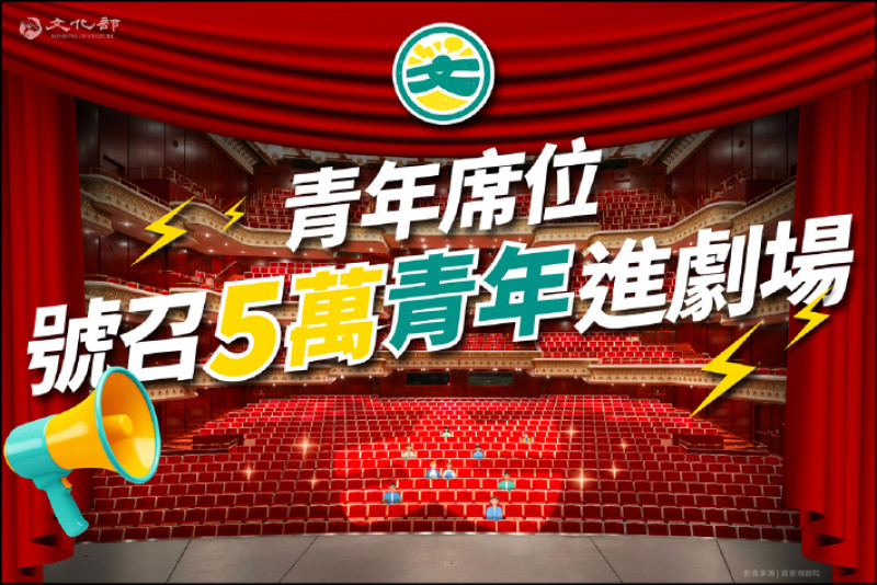 【藝術文化】成年禮金專屬表藝青年席位 享超優惠票價