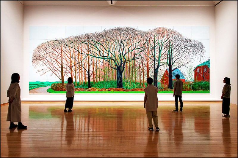 【藝週末．國際藝聞】春光璀璨 霍克尼iPad新作首度於亞洲展出