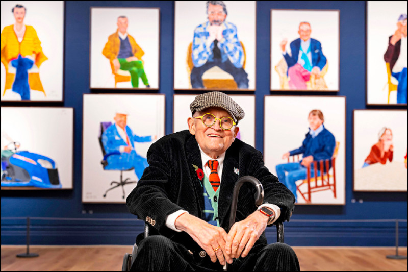 【藝週末．藝週推薦展覽】那麼遠，這麼近─大衛．霍克尼的審美與創造