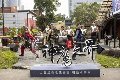 池中劍4月將再現身明池！ 十鼓擊樂團跨界領軍穿梭「神魔之界」