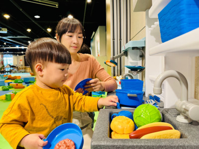 淡水古蹟博物館「積木共和國」升級 4/4至4/7闔家暢玩新遊具