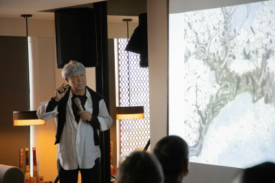 台南晶英藝術月與蔣勳共譜春天美學  歡迎大家入館欣賞〈冰雪盈懷抱〉