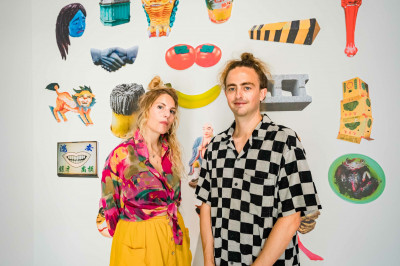 街拍近萬張拼貼高雄風景 「來自家鄉的新聞」駁二展出