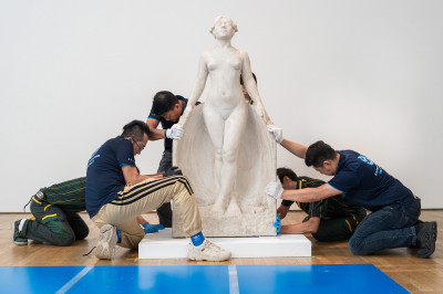 國寶越洋最高規格！  黃土水名作〈甘露水〉首度在日本亮相