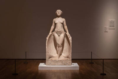 台灣國寶登封！日媒《每日新聞》頭版報導黃土水「甘露水」