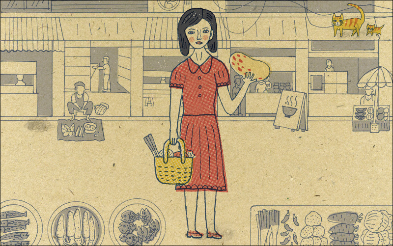 【自由副刊】 廖梅璇／脖圍、虎豆與鋸齒腳步