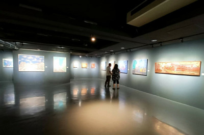 80歲藝術家鍾奕華定居台南10年 用畫筆寫下台南風情